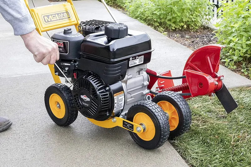 01-5,5 GT-7 Benzinbetriebener Rasenkantenschneider, 5,50 Nm Nenn-Drehmoment / 3,5 PS Briggs & Stratton-Motor, 7-Zoll-Räder
