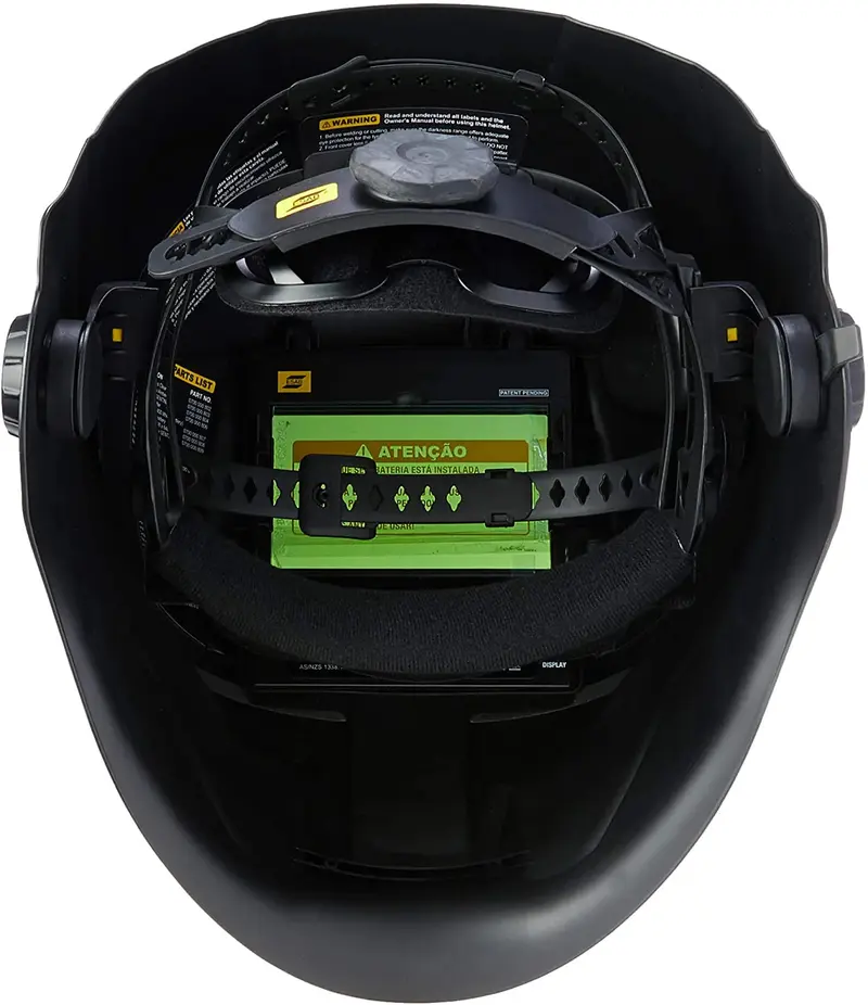 0700000800 Sentinel A50 Schweißhelm, Schwarz, Sichtfeld 3,93 × 2,36 Zoll (100 × 60 mm). 2