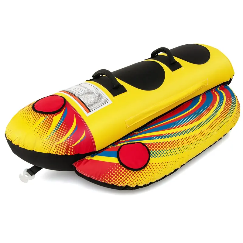1–2-Personen-Hot-Dog-Röhre für Boote zum Schleppen