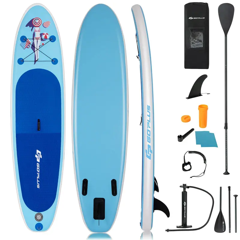 10-/11-Fuß aufblasbares Stand-up-Paddleboard – neuestes Inkjet-Verfahren für langlebige Farben