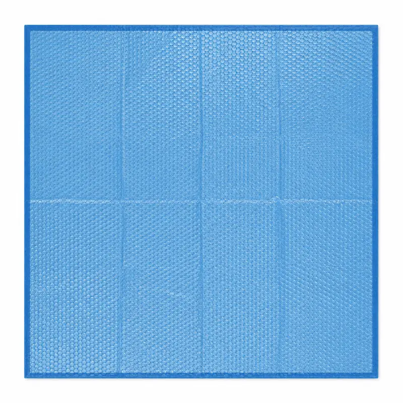 10 x 10 ft Solar-Poolabdeckung, 16 Mil PE-Stärke, thermische Pooldecke