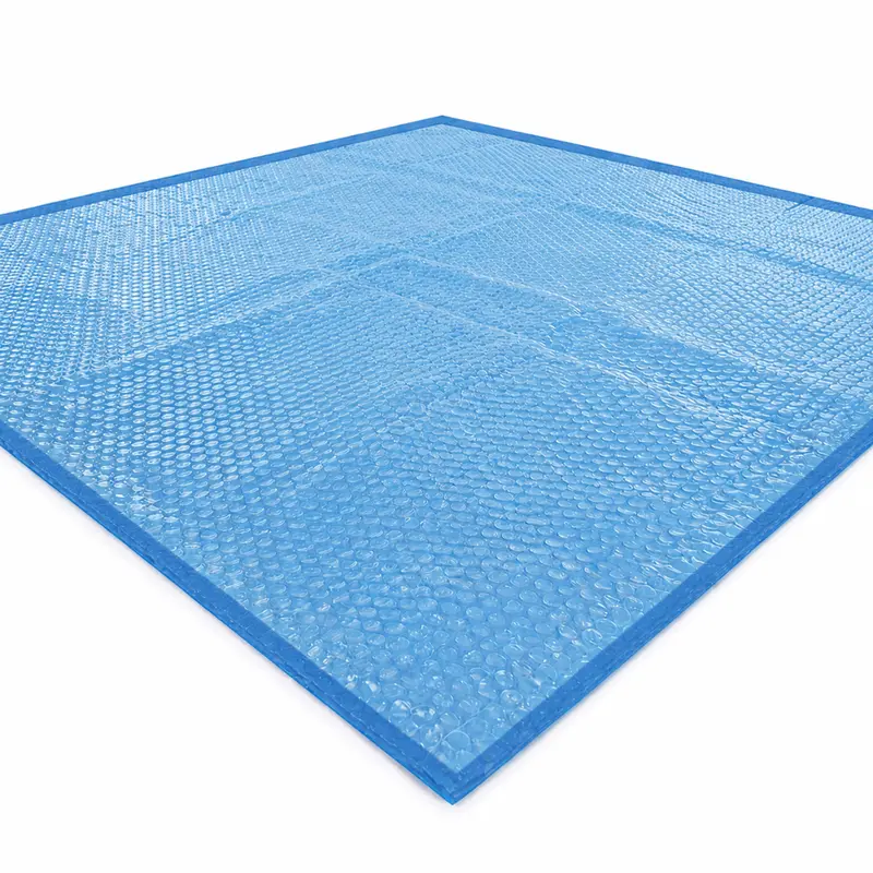 10 x 10 ft Solar-Poolabdeckung, 16 Mil PE-Stärke, thermische Pooldecke
