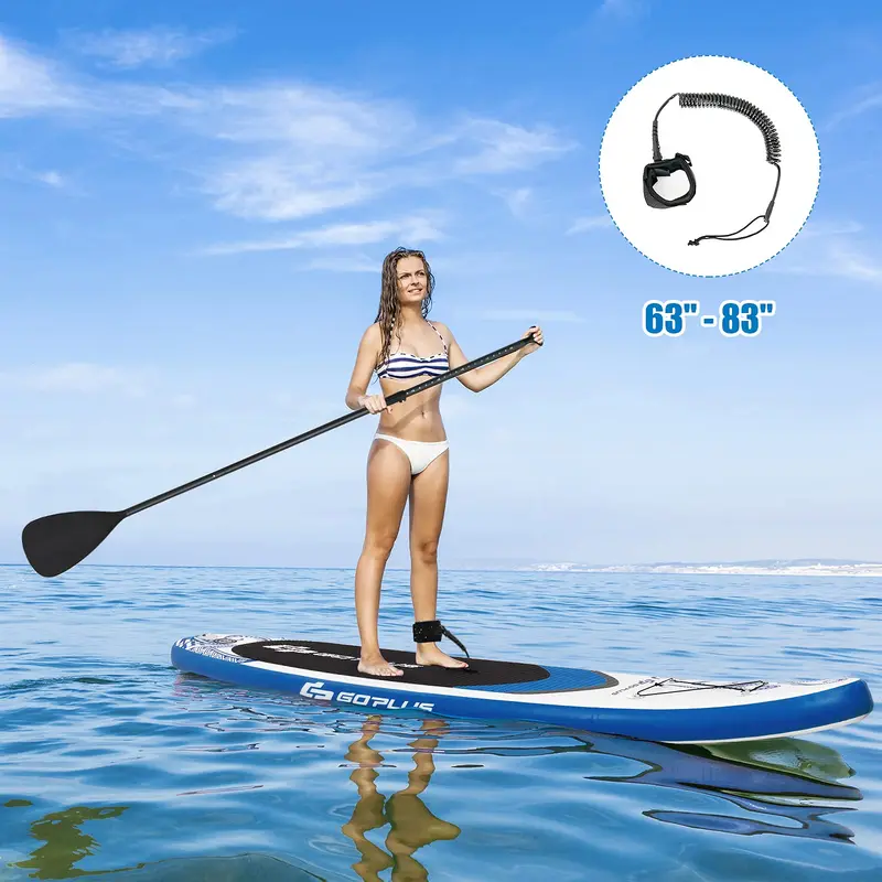 10,5 / 11 Fuß aufblasbares Stand-Up-Paddleboard (SUP), 6,5 Zoll dick mit Transporttasche