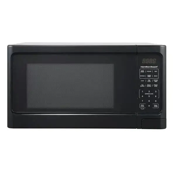 1,1 Cu. Ft. elegante schwarze digitale Mikrowelle – mühelose Touchpad-Steuerung. 2