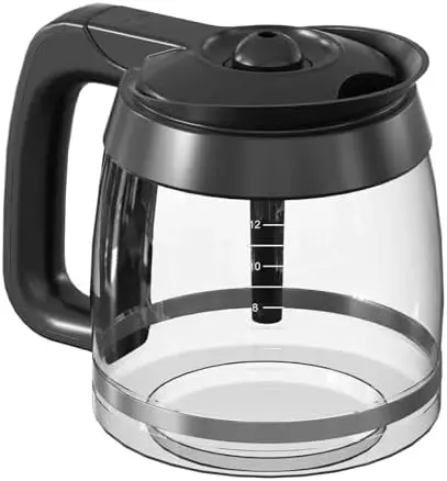 12-Tassen-Kaffeekanne als Ersatz für Ninja-Kaffeemaschinen-Modelle CE251, CE201, CE201C, CE200, CE200C, Modellnummer XGLSLID200