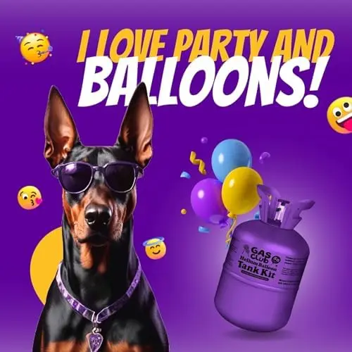 13-L-Heliumflasche für Ballons zu Hause – Heliumballon-Flasche für bis zu 50 Latexballons