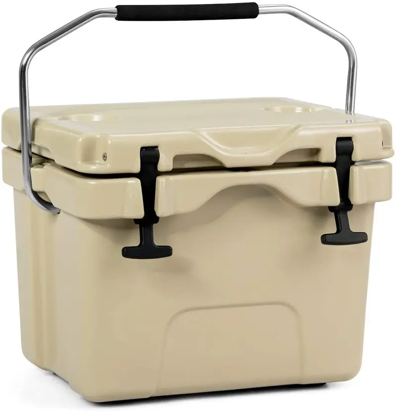 16-Quart-Kühler, tragbarer isolierter Eisbehälter 1