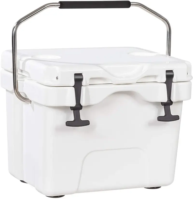 16-Quart-Kühler, tragbarer isolierter Eisbehälter