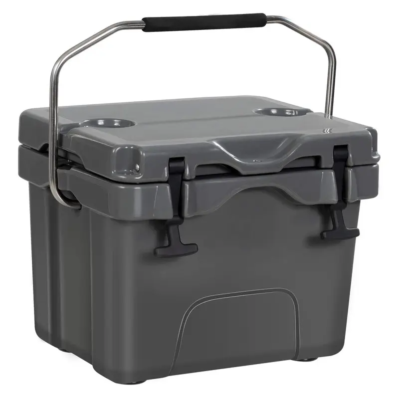16-Quart-Kühler, tragbarer isolierter Eisbehälter