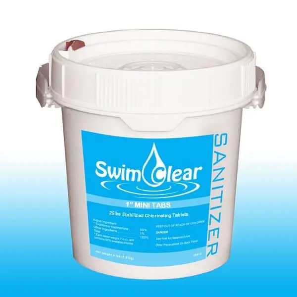 1″-Mini-Chlor-Tablette – 25 lb