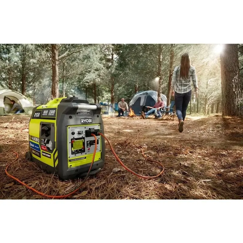 2.300-Watt-Stromerzeuger mit Benzinantrieb – extrem leise