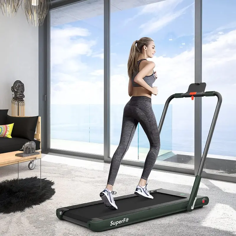 2-in-1-Klapp-Laufband, 2,25-PS-Unter-Schreibtisch-elektrisches Superfit-Laufband