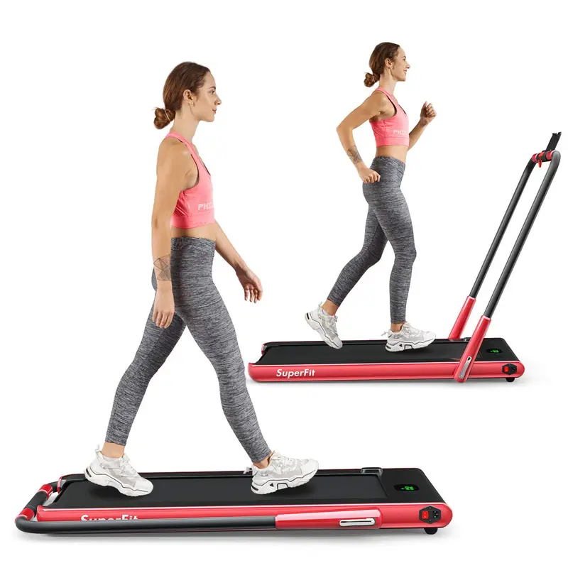 2-in-1-Klapp-Laufband, 2,25-PS-Unter-Schreibtisch-elektrisches Superfit-Laufband