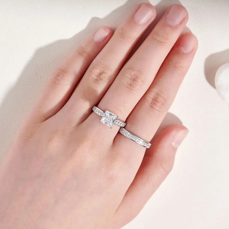 2-teiliges klassisches Ring-Set