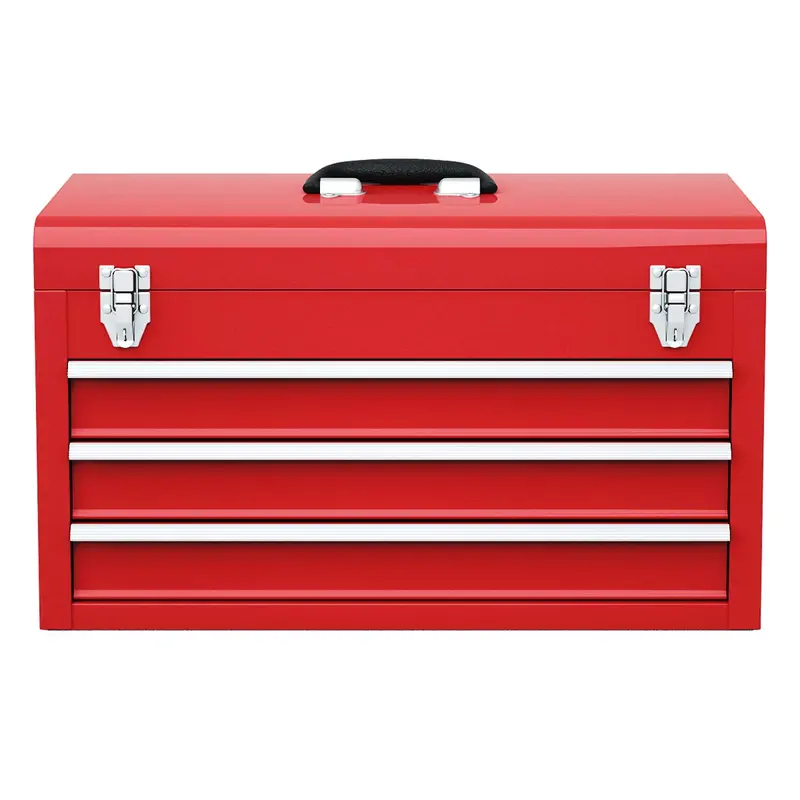 20-Zoll-Transportabler Werkzeugschrank aus Stahl