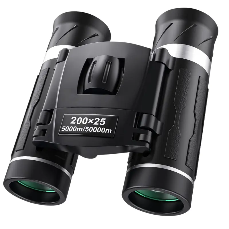 200x25-Zoom-Mini-Fernglas für Erwachsene und Kinder, ideal für unterwegs und auf Reisen
