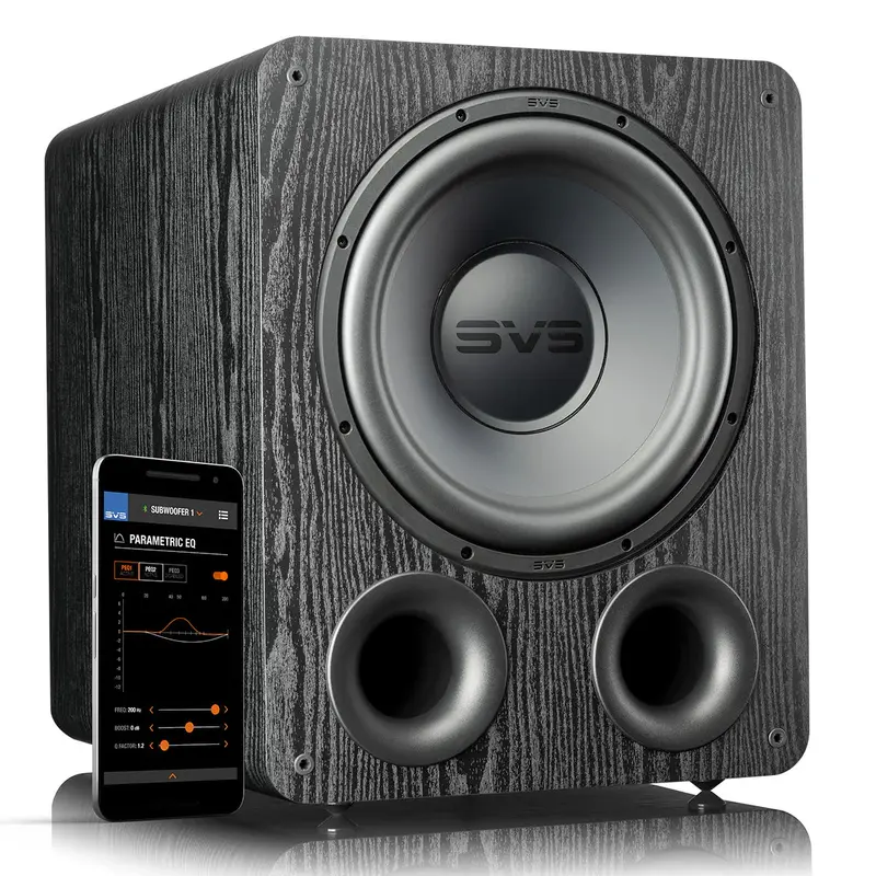 2026 SVS PB-1000 Pro Bassreflex-Subwoofer – Paar (Premium Schwarzasche)