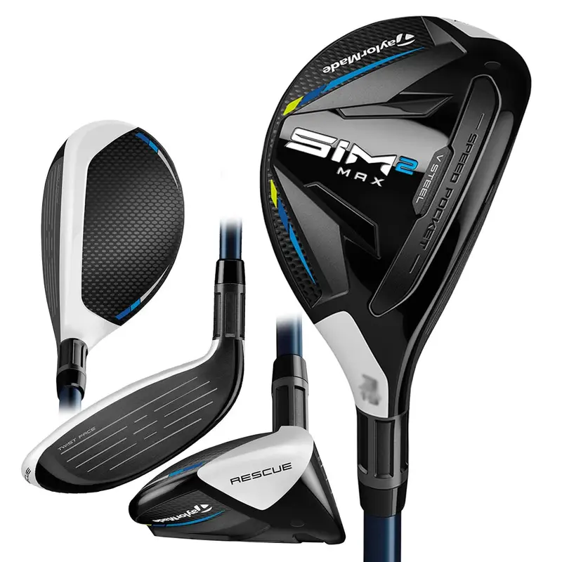 2026 TaylorMade SIM2 Max Rescue Hybrid – 21° Herren