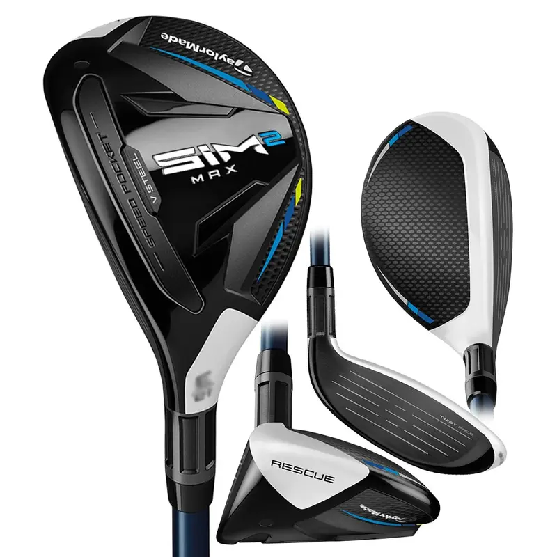 2026 TaylorMade SIM2 Max Rescue Hybrid – 21° Herren
