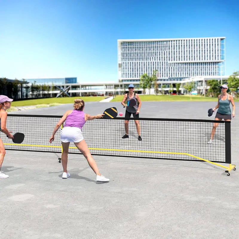 22-Fuß-regelkonformes Pickleball-Netzsystem mit stabilem Metallrahmen 2