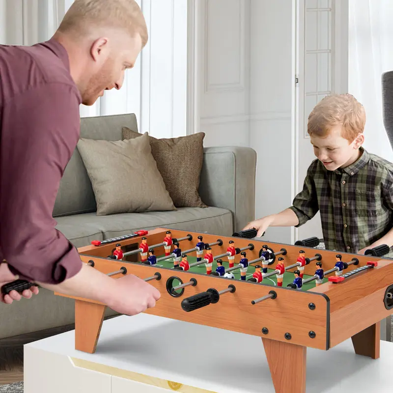 27"-Kicker-Tisch, tragbarer Tischfußball 2