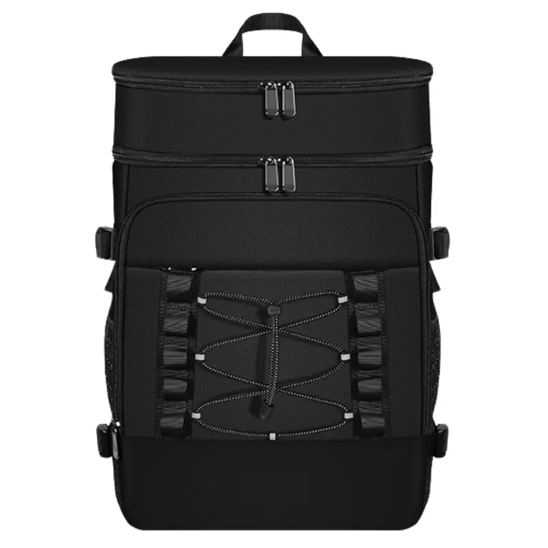 28-Liter-Isolierter, auslaufsicherer Kühlrucksack mit zwei Fächern