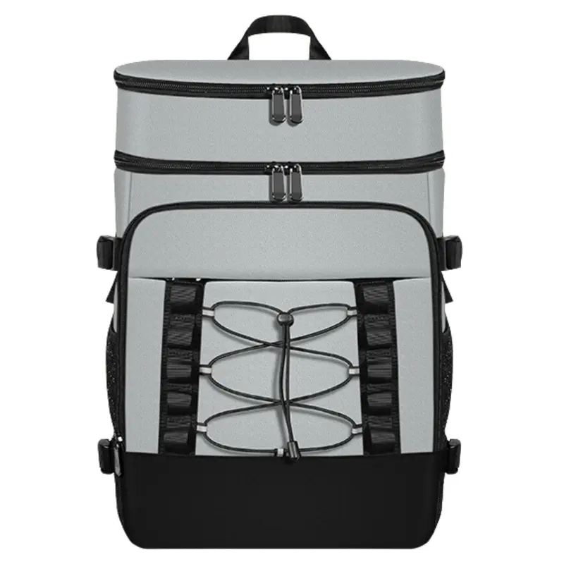 28-Liter-Isolierter, auslaufsicherer Kühlrucksack mit zwei Fächern