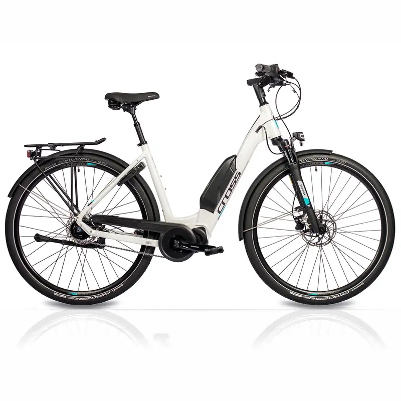 28-Zoll-E-Bike City-Fahrrad LS WAVE X-Tron SR3 SHIMANO STEPS E-5000, 418 Wh, 5-Gang-Schaltung SHIMANO NEXUS INTER-