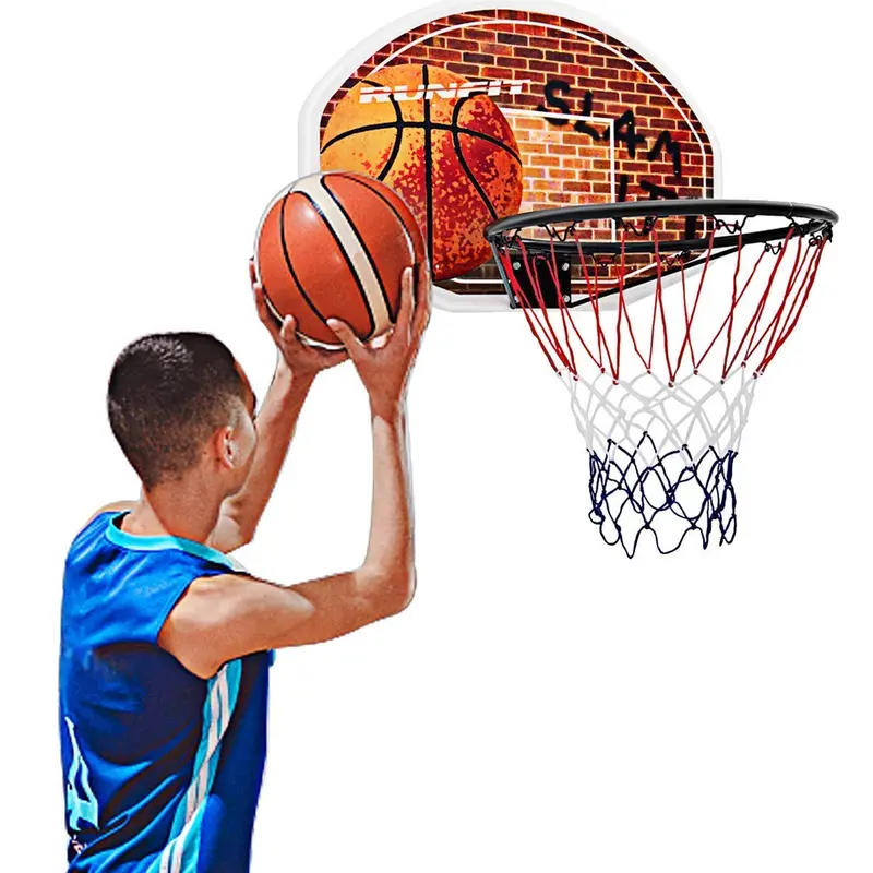 29" x 20" Mini-Basketballkorb für die Wandmontage – tragbares Basketball-Backboard