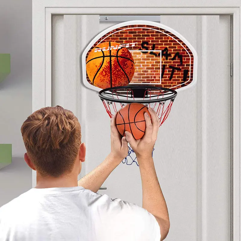 29" x 20" Mini-Basketballkorb für die Wandmontage – tragbares Basketball-Backboard 2