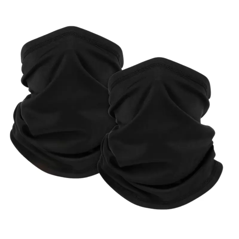2er-Pack Fleece-Halswärmer für Skifahren, Wandern und Winteraktivitäten