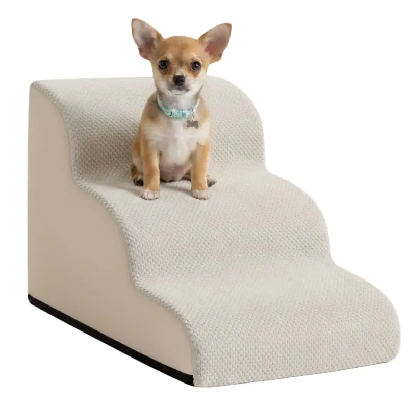 3-stufige Treppen für kleine Hunde und Katzen, Rampe für Sofa, Stuhl oder Bett