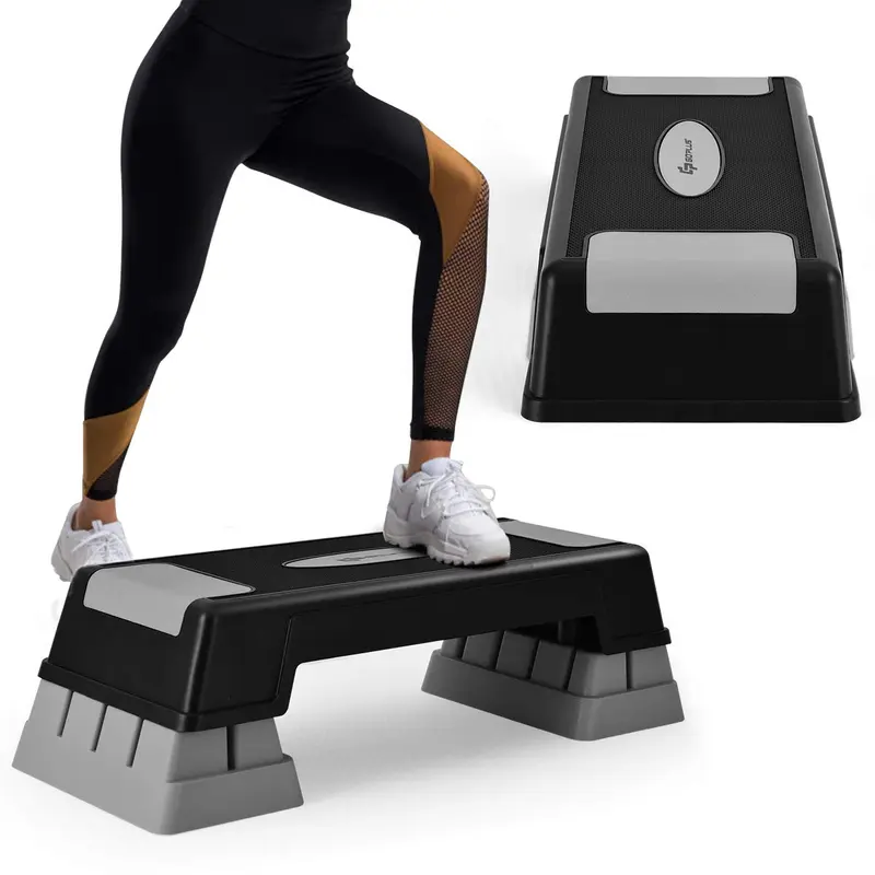 30"-Aerobic-Step mit Erhöhungen, höhenverstellbar in 5 x 7 x 9 Zoll