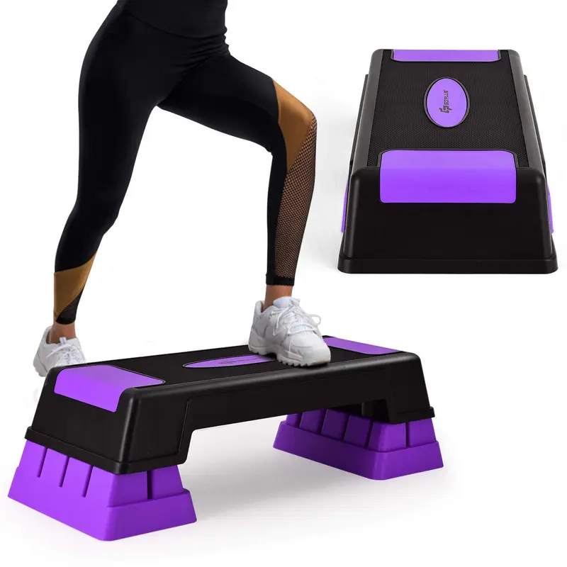 30"-Aerobic-Step mit Erhöhungen, höhenverstellbar in 5 x 7 x 9 Zoll