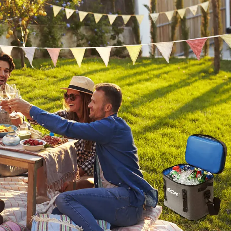 30-Dosen-Portabel-Kühlbox, isolierte weiche Camping-Kühlbox 2