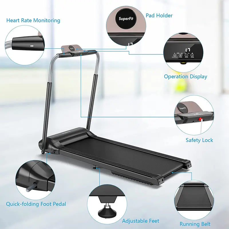 3,0-PS-Klapp-Laufband, faltbares Superfit-Laufband