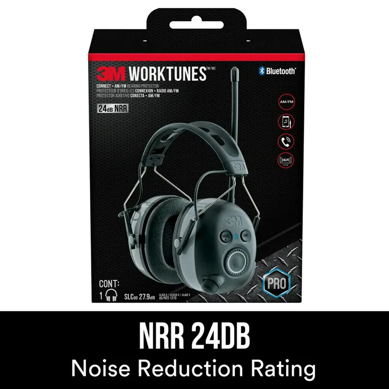 3M Worktunes Connect – Gehörschutz mit AM/FM-Radio und Bluetooth-Technologie 2
