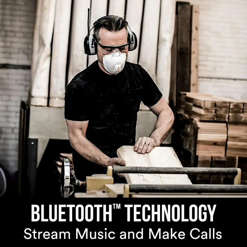 3M Worktunes Connect – Gehörschutz mit AM/FM-Radio und Bluetooth-Technologie