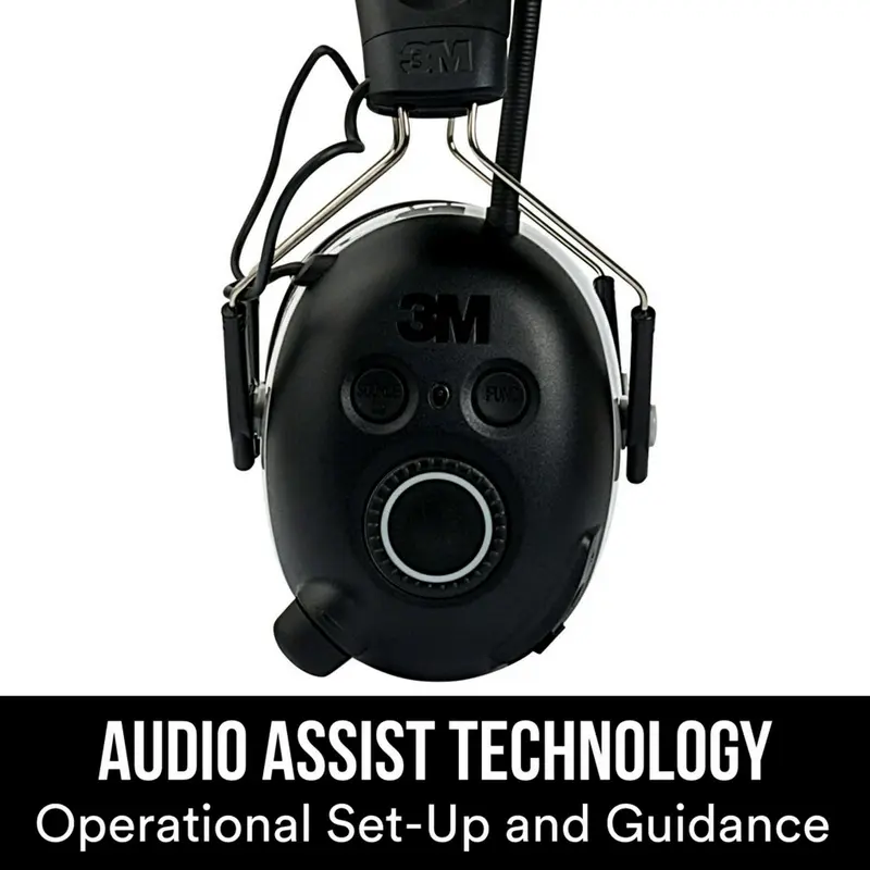 3M Worktunes Connect – Gehörschutz mit AM/FM-Radio und Bluetooth-Technologie
