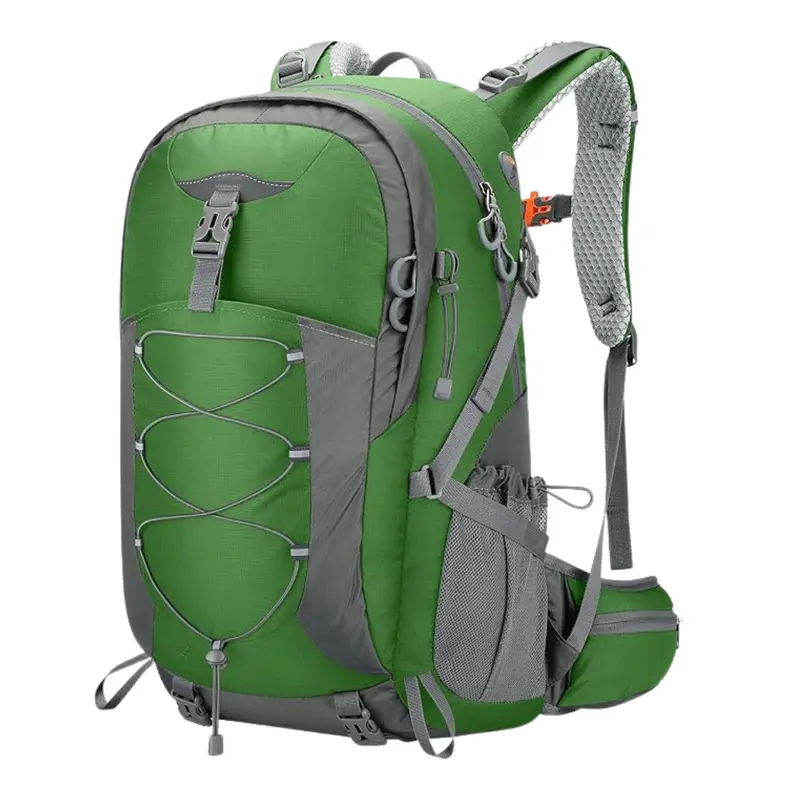 40-Liter-Wander-Rucksack mit Regenschutz und mehrfach unterteiltem Stauraum