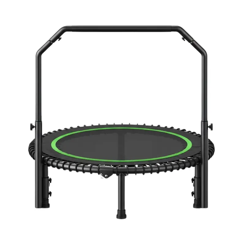 40"-Mini-Rebounder-Trampolin mit verstellbarem Griff und Gummiseilen