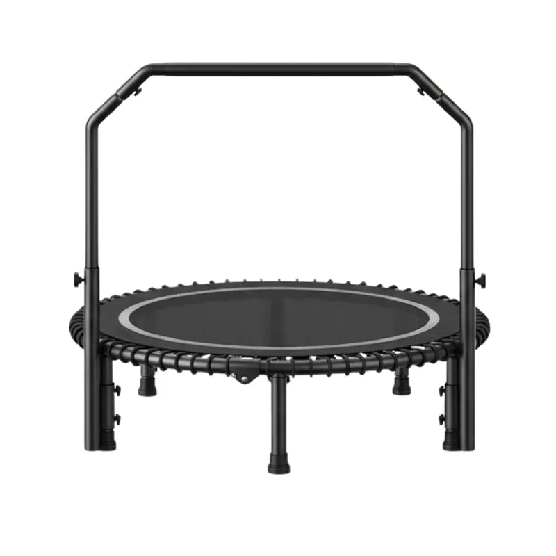 40"-Mini-Rebounder-Trampolin mit verstellbarem Griff und Gummiseilen
