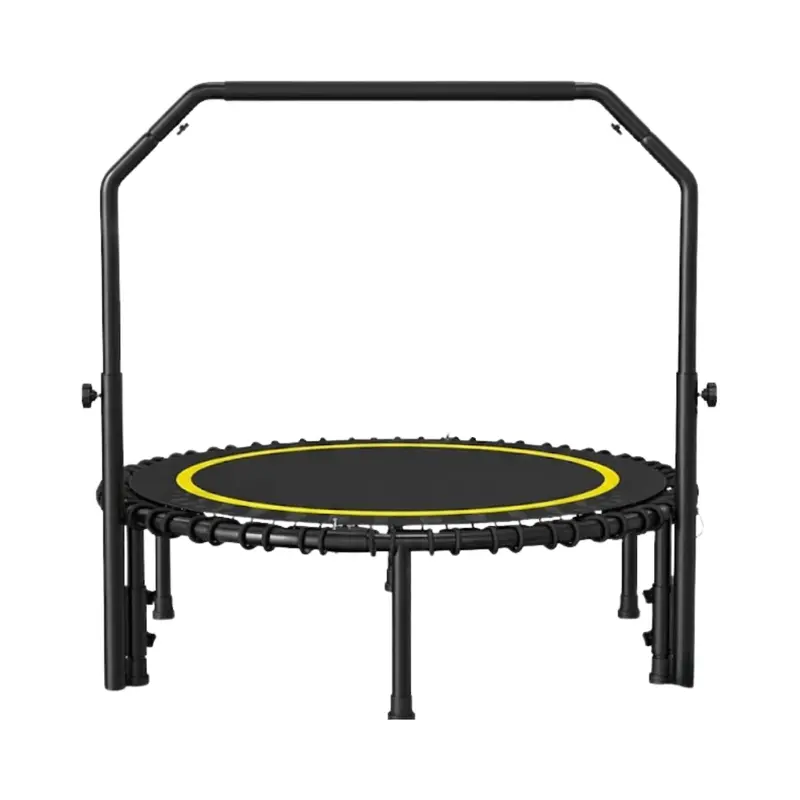 40"-Mini-Rebounder-Trampolin mit verstellbarem Griff und Gummiseilen