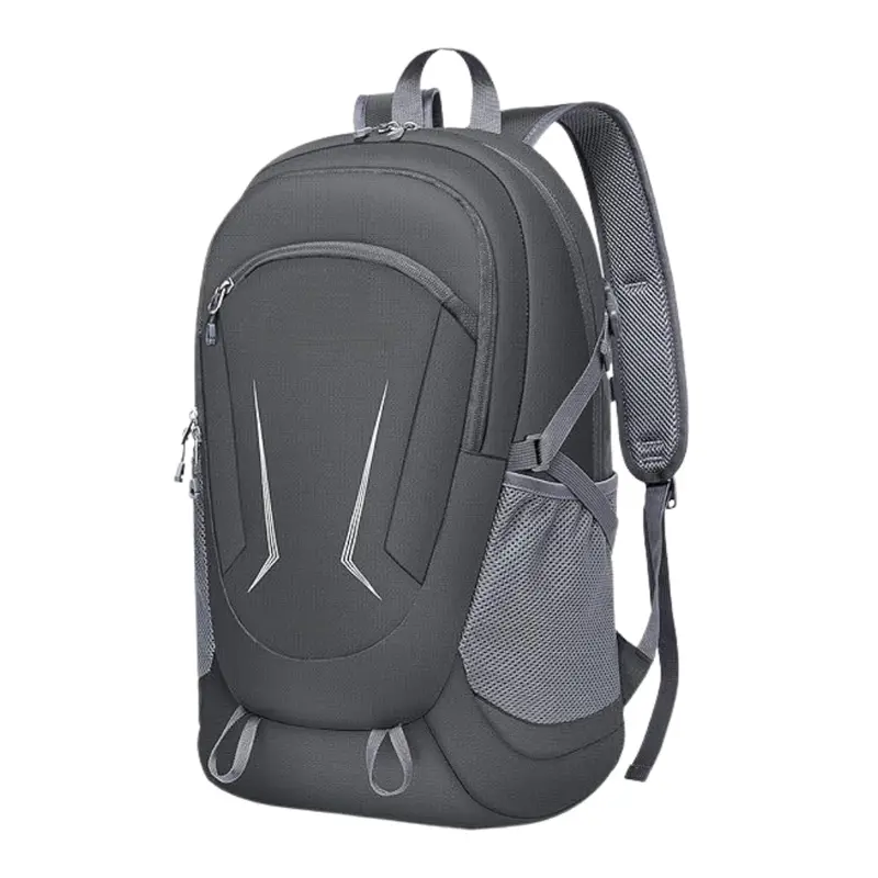 45-Liter-Falt-Rucksack für Wanderungen, wasserabweisend, mit mehreren Fächern