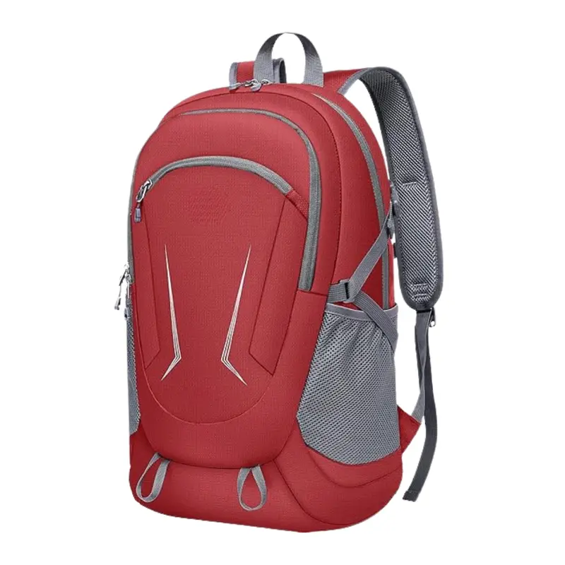 45-Liter-Falt-Rucksack für Wanderungen, wasserabweisend, mit mehreren Fächern