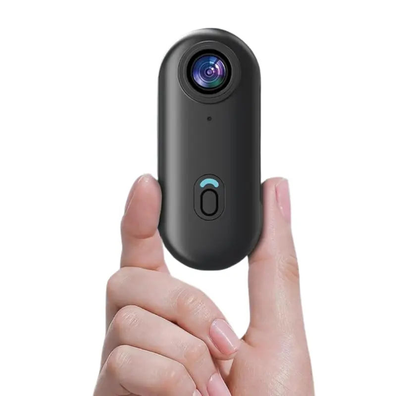 4K-Mini-Action-Kamera mit 128 GB, wasserfest, Daumen-POV, tragbar