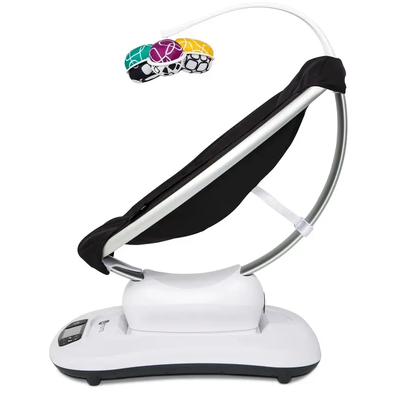 4moms mamaRoo 4 Baby-Schaukel | Bluetooth-Baby-Rocker mit 5 einzigartigen Bewegungsarten