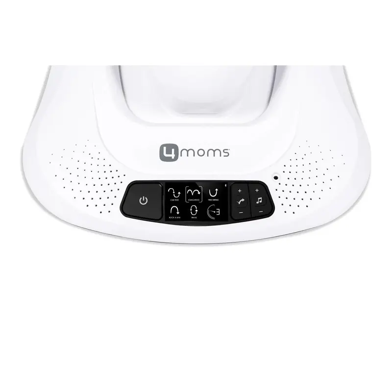 4moms mamaRoo 4 Baby-Schaukel | Bluetooth-Baby-Rocker mit 5 einzigartigen Bewegungsarten