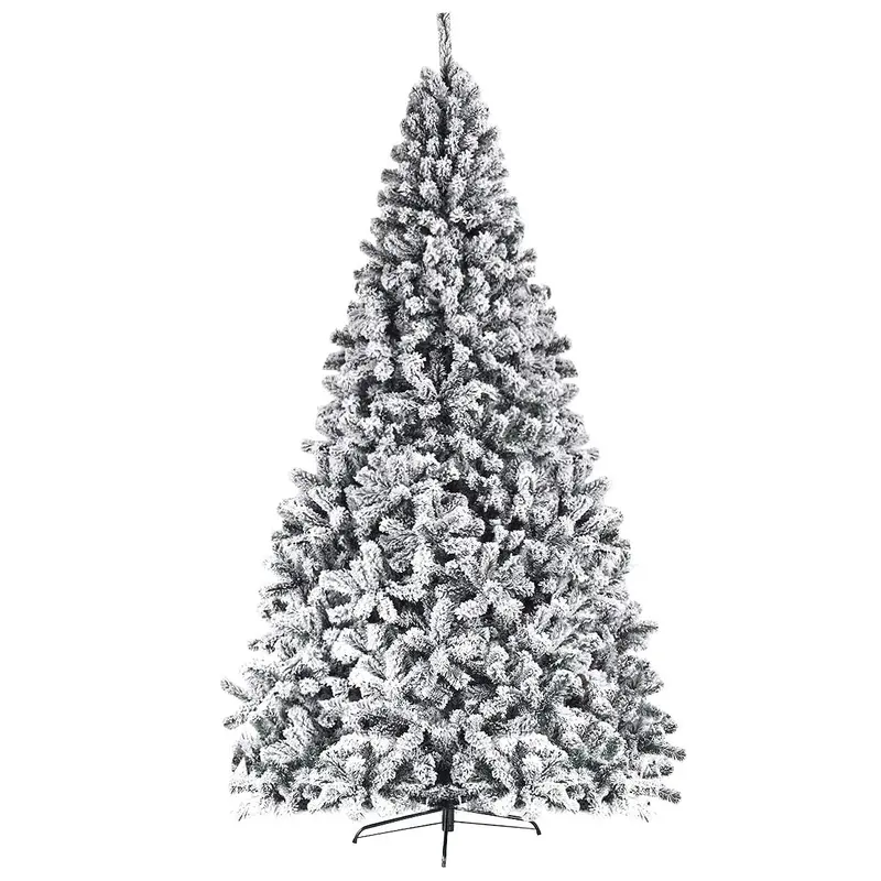 6 Fuß / 9 Fuß geschneite Weihnachtsbaum, klappbarer Kiefernbaum