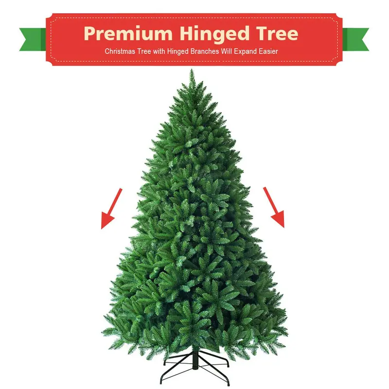 6-Fuß-künstlicher Weihnachtsbaum ohne Beleuchtung